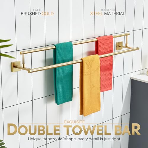Bath Towel Bars 36 (Brushed Gold / 36-Inch)