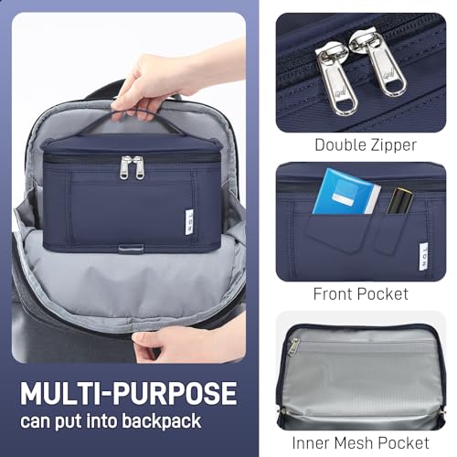 NOL Mini Insulated Lunch Bag for Women Men Kids