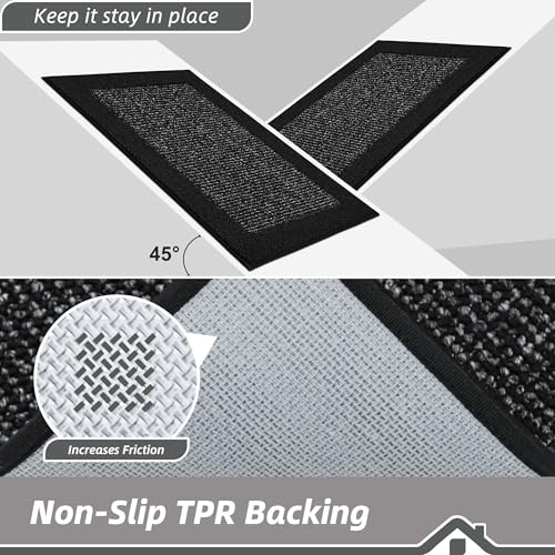 Indoor Door Mat 24" x 60" (Black / 24" X 60" (Rectangular))