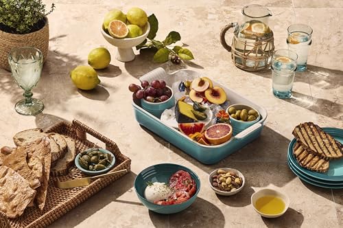 Stoneware Heritage Rectangular Dish (4 qt / Riviera)