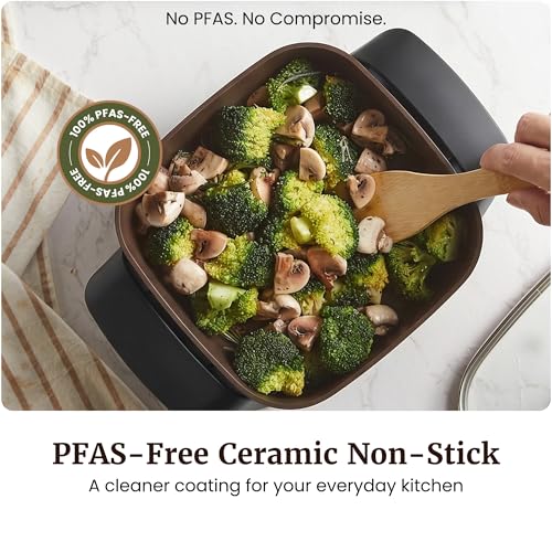 2.5Qt PFAS Free Ceramic Electric Skillet (2.5Qt)