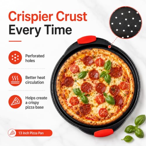 13 Inch Pizza Pan for Oven