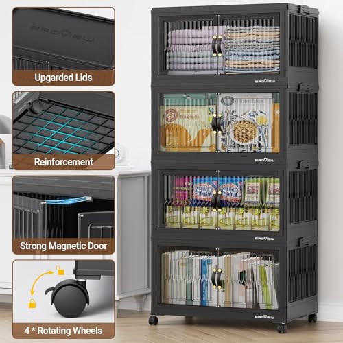 360Qt Stackable Storage Bins with 3 Lids (3 Count)
