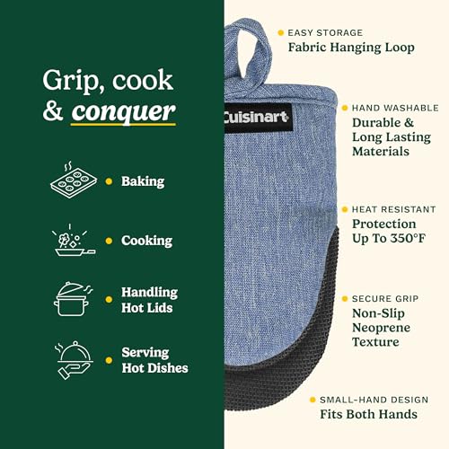 Cuisinart Mini Oven Mitts (Indigo)