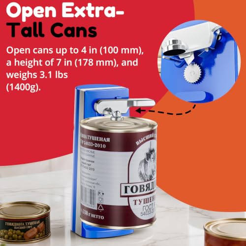 Electric Can Opener (Blue)