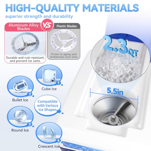 Ice Shaver Machine 250W (2.3Qt)