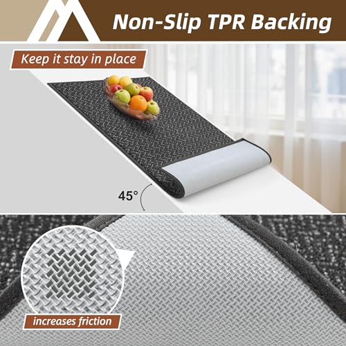 Kitchen Rugs Non (Dark Grey / 24"X 36")
