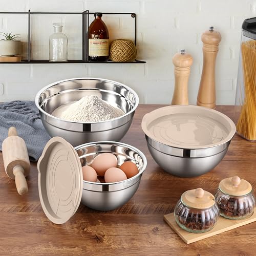 Mixing Bowls with Lids Set (6 Count)