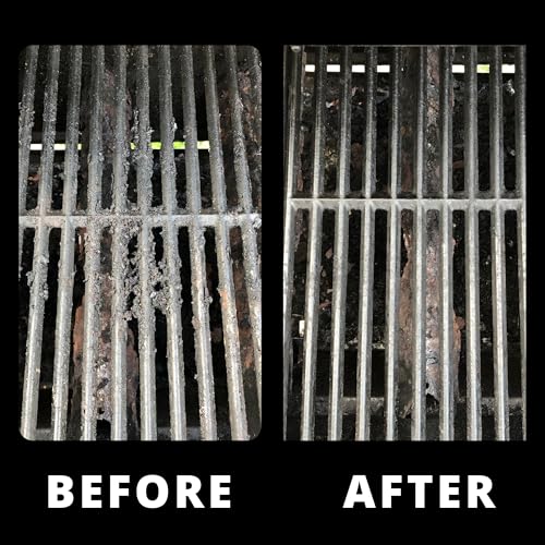 Deep Grate Cleaner Head with Scraper (Replaceable Grill Grate Scraper Head)