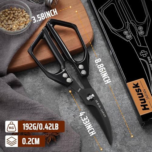 Kitchen Scissors for Food (Bright Dark)