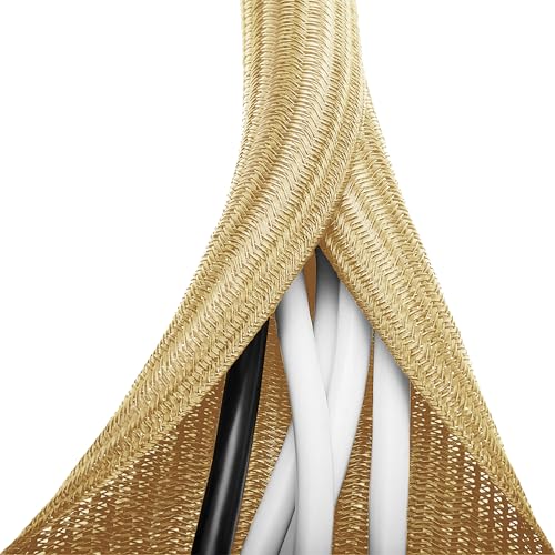 Gold Cable Sleeve (Gold / 6.6ft, 1/2'')