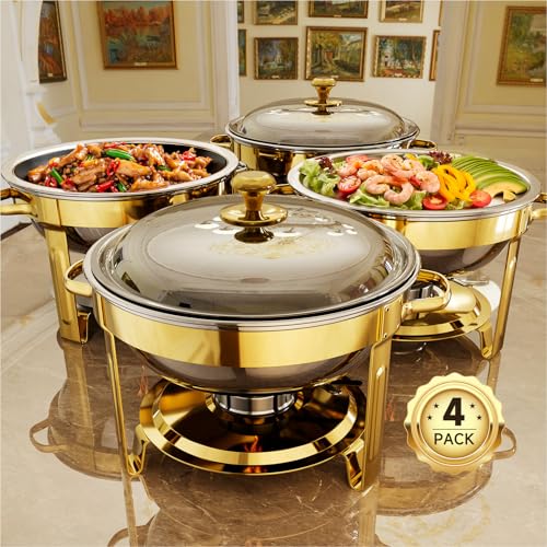 Chafing Dishes for Buffet (Golden 4)