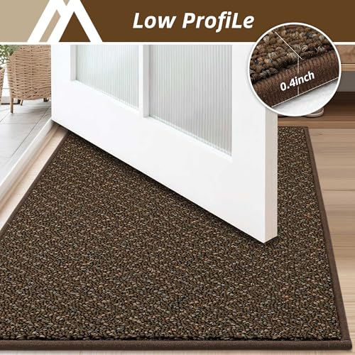 Hallway Runner Rugs Non (Brown / 2' x 5')
