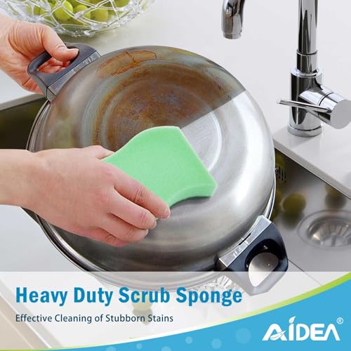 Sponges Kitchen (Multicolor-S Shape)