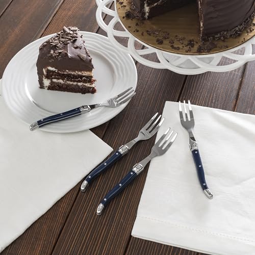 Laguiole Cake Forks (Navy)