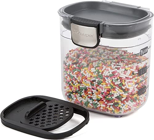 PKS 401 1.5 Cup Mini Prokeeper+ Airtight Silicone Seal Storage Container Great For Spices & Baking Acessories (6- Piece)