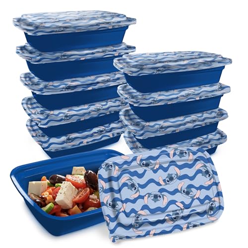 Disney Stitch Meal Prep Containers (Stitch (Wavey Blue))