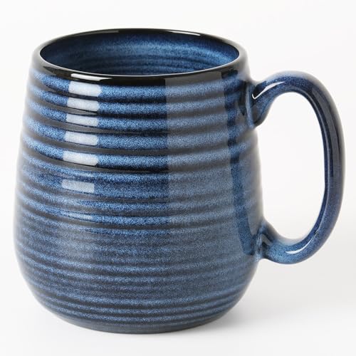 20 oz Large Coffee Mug for Women and Men (Blue / 20 Ounces)