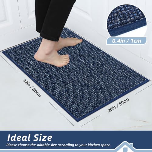 Kitchen Rugs 20"x32" (Blue / 20" X 32" (Rectangular))