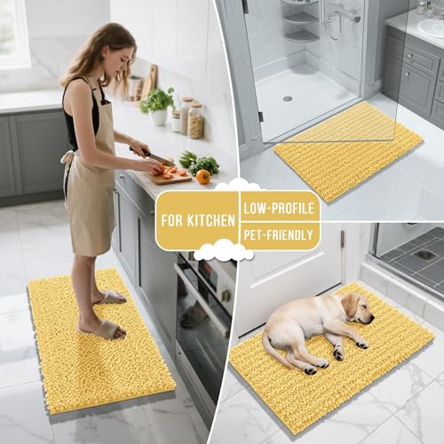 Bathroom Runner Rug 55x24 Inch