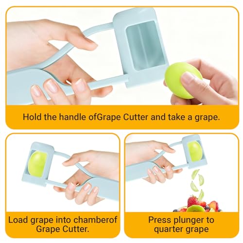 Egg Slicer and Grape Slicer for Fruit Salad