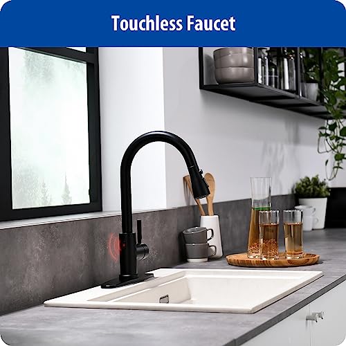 Touchless Kitchen Faucet (Matte Black)