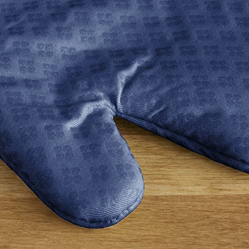 Asteroid Oven Mitt Set (7"x12.5" / Blue Willow)