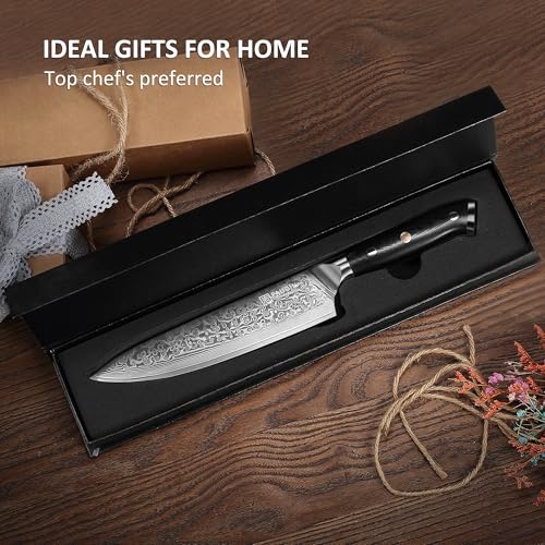 Chef Knife 8 Inch (Black)