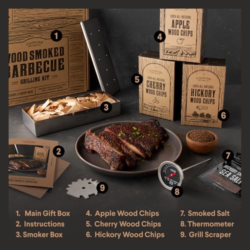Grilling Accessories BBQ Smoker Box Grill Kit (Starter Smoking Kit)
