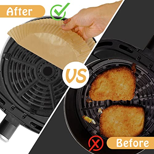 125Pcs Air Fryer Liners Disposable Parchment Paper for Ninja Air Fryer (125 Count)