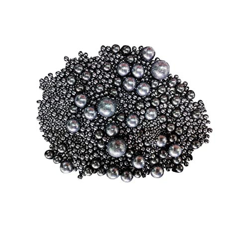 Edible Black Sugar Pearls Candy Sprinkles 120G (4.23 Ounce)