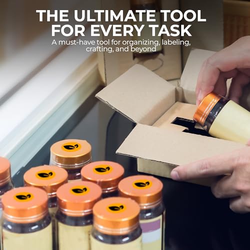 Orange Thermal Labels (Orange)
