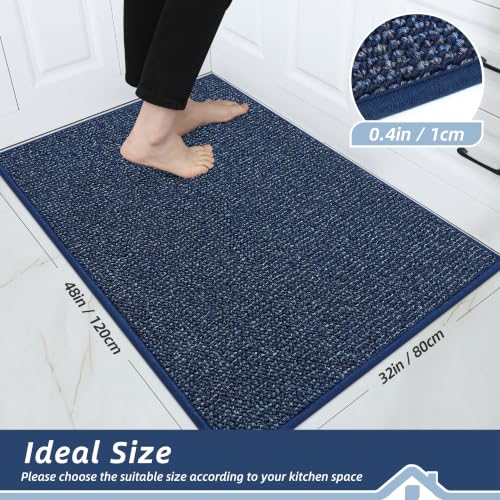Kitchen Rugs 32"x48" (Blue / 32" X 48" (Rectangular))