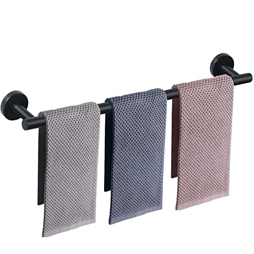 Bath Towel Bar (Matte Black / 33 Inch)