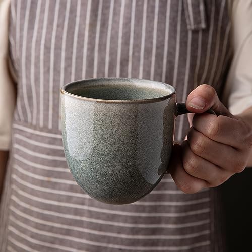 12oz Coffee Mugs (Set of 6 / Reactive Glaze)