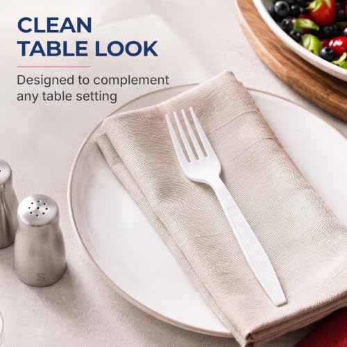 Extra Heavy Duty Plastic Forks