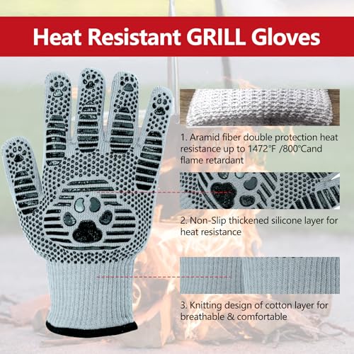 BBQ Gloves Bear Paw