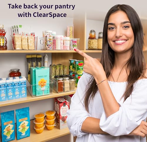 Pantry Organizers and Storage and Cabinet Organizer (4 Count)
