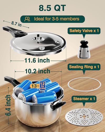 Pressure Cooker (8.5 Quarts)