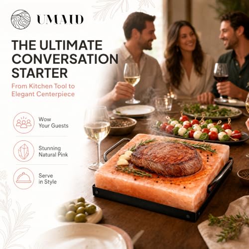 Himalayan Salt Block Cooking Plate 8x8x1.5