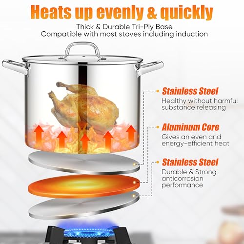 16 Quart Stainless Steel Pot
