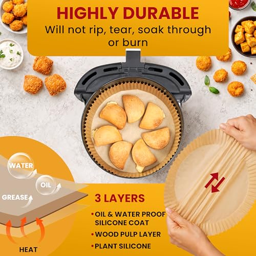 Air Fryer Liners for Ninja (125 Count)