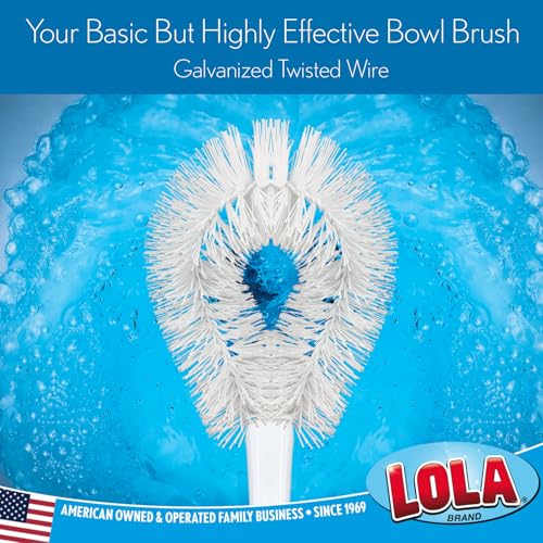 Toilet Bowl Brush Curved Head (Loop Style Bowl Brush / 36 Pack)