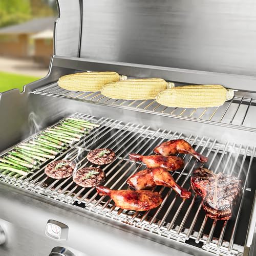 16 15 16" Grill Grates for Charbroil Advantage 4 Burner 463344116 463343015 463344015 463240015 463340516 (16-15/16" D x 24-15/16" W)