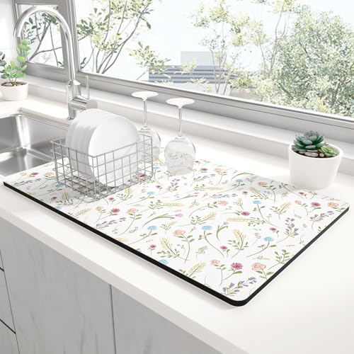 Dish Drying Mat for Kitchen Counter