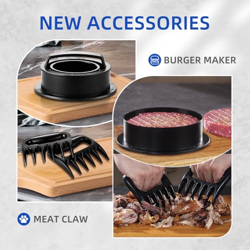Electric Meat Grinder (Stainless Steel Sliver)
