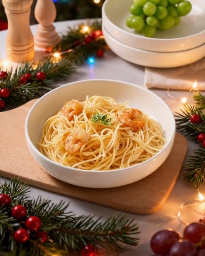 Milkyway 33 oz Pasta Bowls Set of 6 (Matte White / Set of 6)