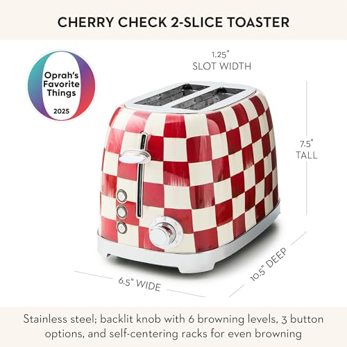 2 Slice Toaster (Cherry Check)