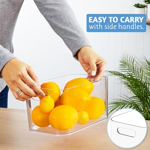 Bliss 10" x 6" Open Clear Pantry Organizer Bin