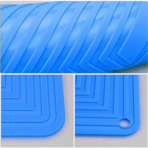 Large Silicone Trivet Mats for Hot Dishes (2 Count)
